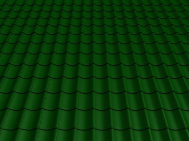 çatı 3d render döşeli portre