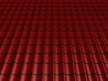 çatı 3d render döşeli portre