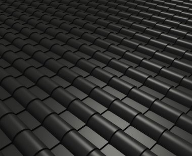 çatı 3d render döşeli portre