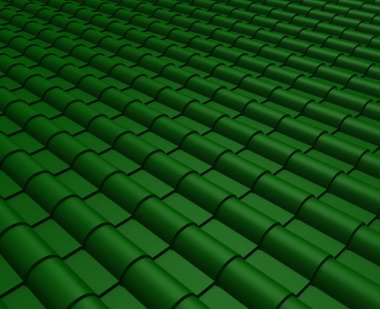 çatı 3d render döşeli portre