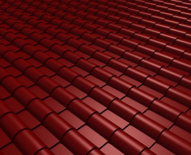 çatı 3d render döşeli portre