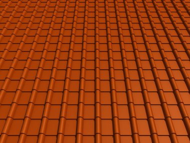 çatı 3d render döşeli portre