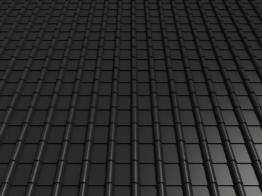 çatı 3d render döşeli portre