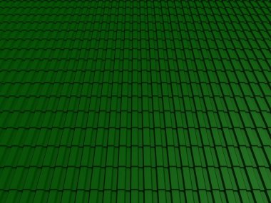 çatı 3d render döşeli portre