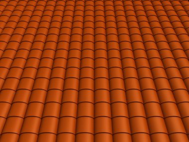 çatı 3d render döşeli portre