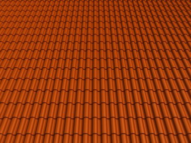 çatı 3d render döşeli portre