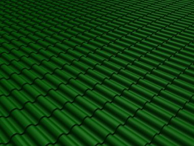 çatı 3d render döşeli portre