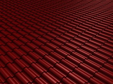 çatı 3d render döşeli portre