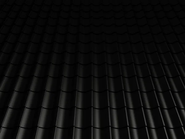 Primer plano techo de baldosas 3d renderizado —  Fotos de Stock