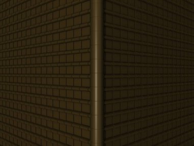 çatı 3d render döşeli portre