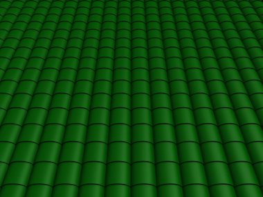 çatı 3d render döşeli portre