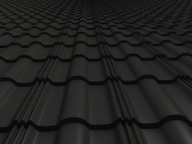 çatı 3d render döşeli portre