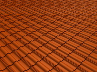 çatı 3d render döşeli portre