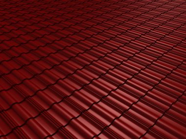 çatı 3d render döşeli portre