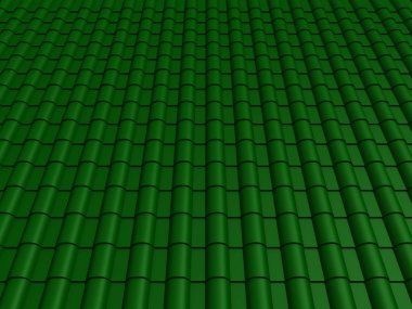 çatı 3d render döşeli portre