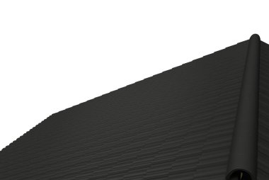 çatı 3d render döşeli portre