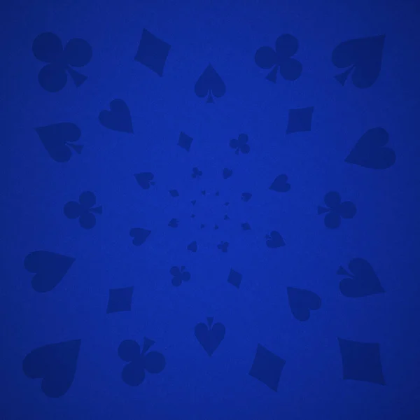 Casino blue background — Stock Photo, Image