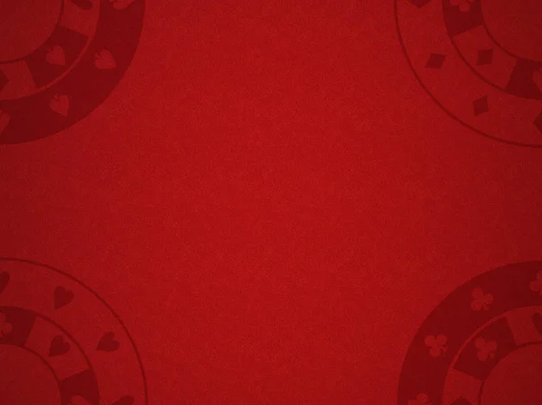 Красный фон казино — стоковое фото
