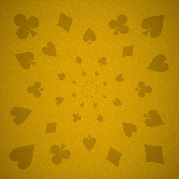 Casino yellow background — Stock Photo, Image