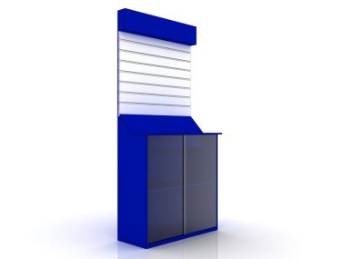 Vitrin 3d render