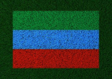 Dağıstan çim doku bayrağı