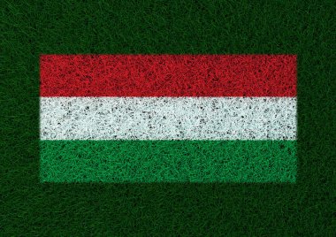 Macaristan çim doku bayrağı