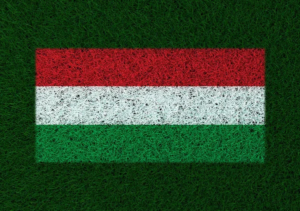 Macaristan çim doku bayrağı