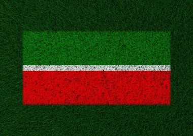 Tataristan çim doku bayrağı