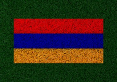Ermenistan çim doku bayrağı