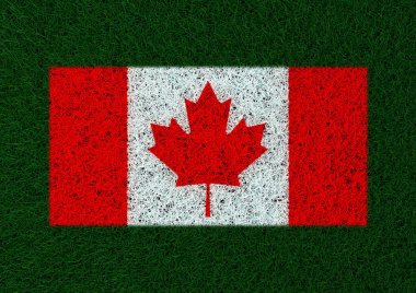 Kanada çim doku bayrağı