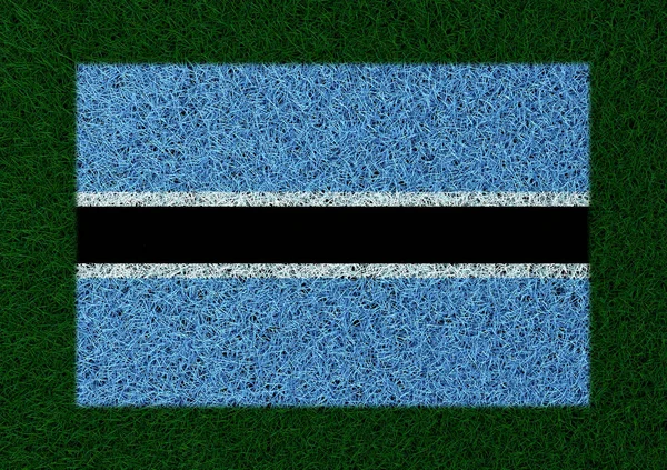 Botsvana çim doku bayrağı