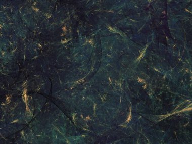 kaotik fraktal arka plan 3d render illüstrasyon soyut