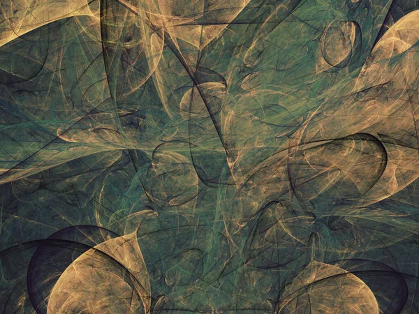 Resumo fundo fractal caótico 3d renderização ilustração — Fotografia de Stock