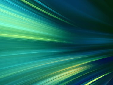 yeşil Soyut Fraktal arka plan 3d render illüstrasyon