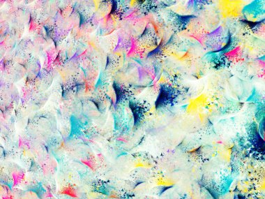 kaotik fraktal arka plan 3d render illüstrasyon soyut