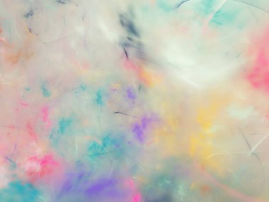 kaotik fraktal arka plan 3d render illüstrasyon soyut