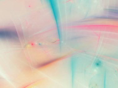 kaotik fraktal arka plan 3d render illüstrasyon soyut