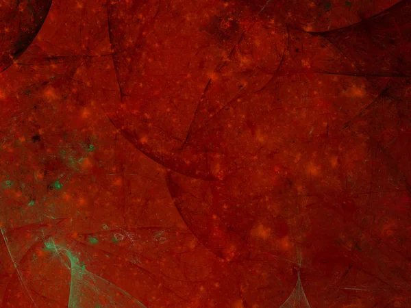 Kırmızı Soyut Fraktal arka plan 3d render illüstrasyon — Stok fotoğraf