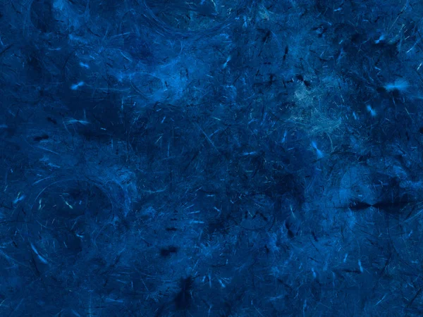 Mavi Soyut Fraktal arka plan 3d render illüstrasyon