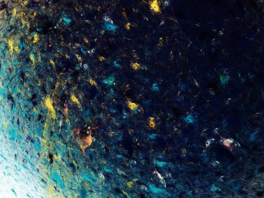 kaotik fraktal arka plan 3d render illüstrasyon soyut