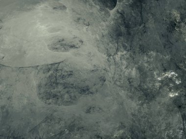 siyah ve beyaz soyut fraktal arka plan 3d render illustr