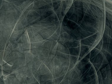 siyah ve beyaz soyut fraktal arka plan 3d render illustr