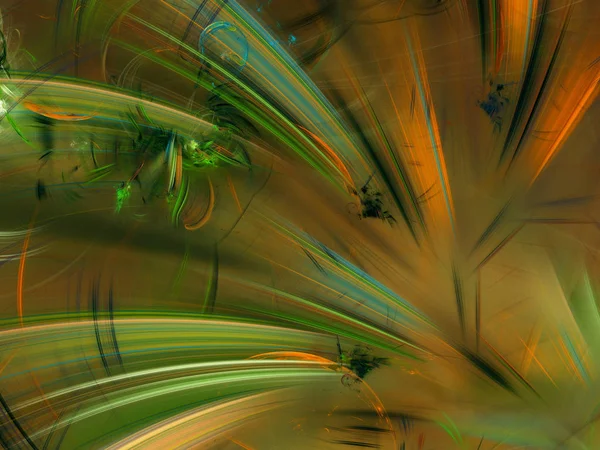 Πράσινο αφηρημένη fractal φόντο εικόνα 3d rendering — Φωτογραφία Αρχείου