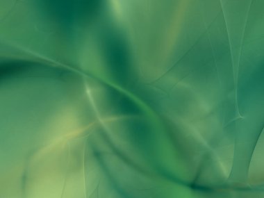 yeşil Soyut Fraktal arka plan 3d render