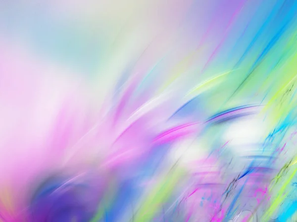紫色の抽象的フラクタル背景3Dレンダリング — ストック写真