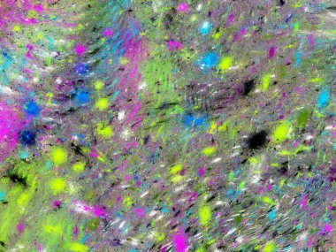 soyut kaotik fraktal arkaplan 3B oluşturma