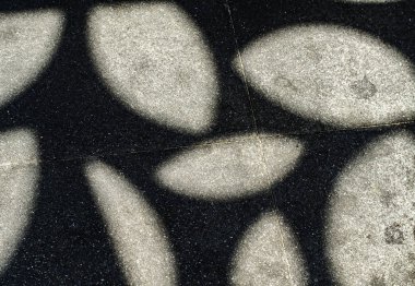 yerdeki ışık ve gölge soyut resim