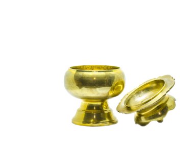 Antika pirinç pot Malezya malay etnik potpuri koymak için 