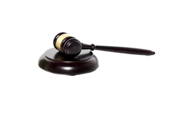 Wood gavel with legal law concept — Stock Photo, Image