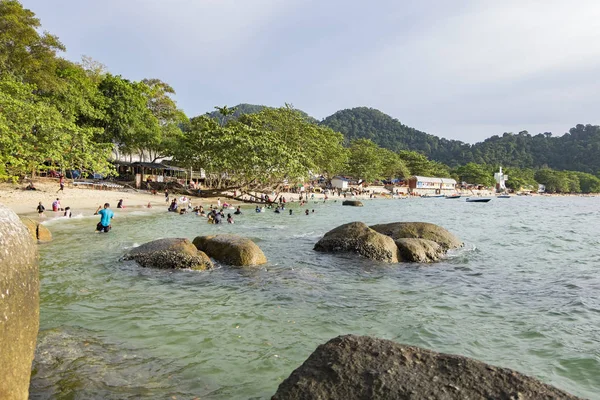 Pangkor Island Malasia Diciembre 2017 Actividades Playa Isla Pangkor Malasia —  Fotos de Stock